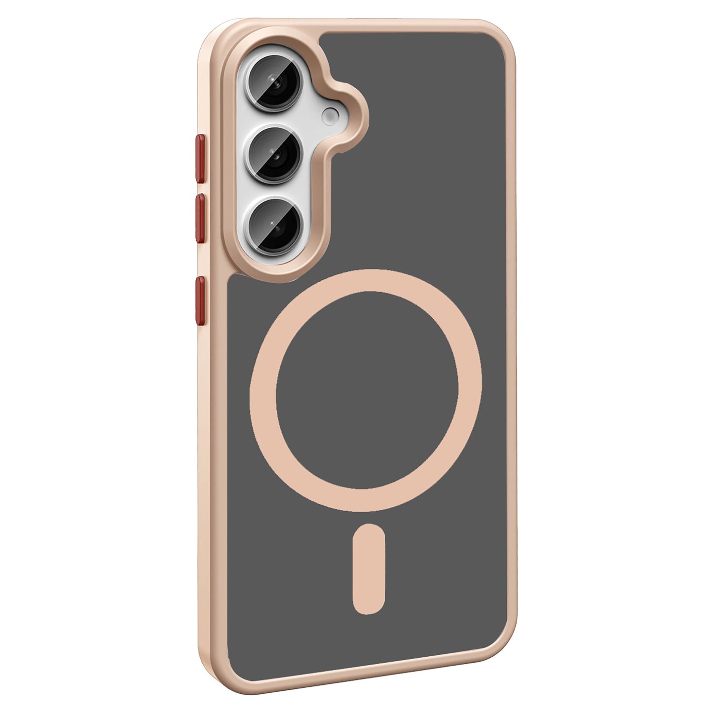 Galaxy S25 Plus Kılıf M-safe Şarj Özellikli Mat Arka Yüzey Zore Sio Kapak Lacivert