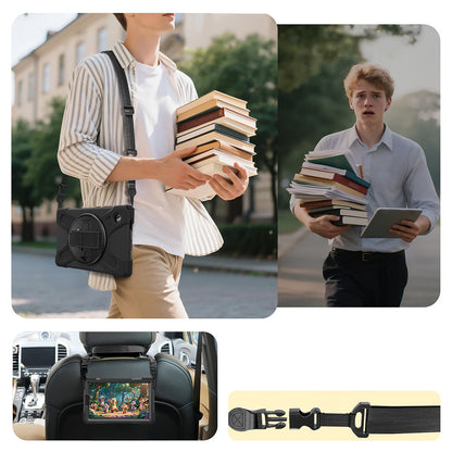 Galaxy Tab A11 Plus Zore Defender Tablet Silikon Siyah