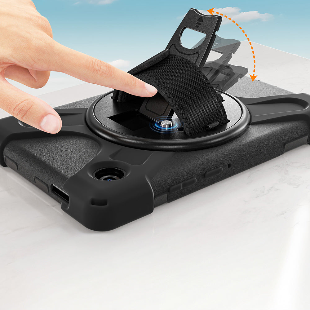 Galaxy Tab A11 Plus Zore Defender Tablet Silikon Siyah