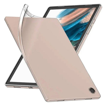 Galaxy Tab A9 Kılıf Zore Tablet Süper Silikon Kapak Renksiz