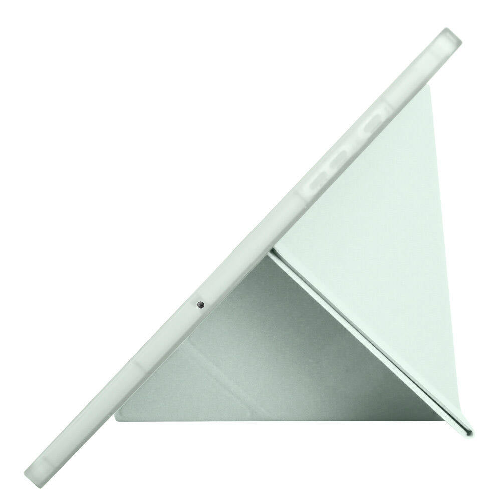 Galaxy Tab A9 Plus Kılıf Zore Tri Folding Kalem Bölmeli Standlı Kılıf Koyu Yeşil