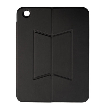 Galaxy Tab A9 Plus Zore Border Keyboard Bluetooh Bağlantılı Standlı Klavyeli Tablet Kılıfı Siyah