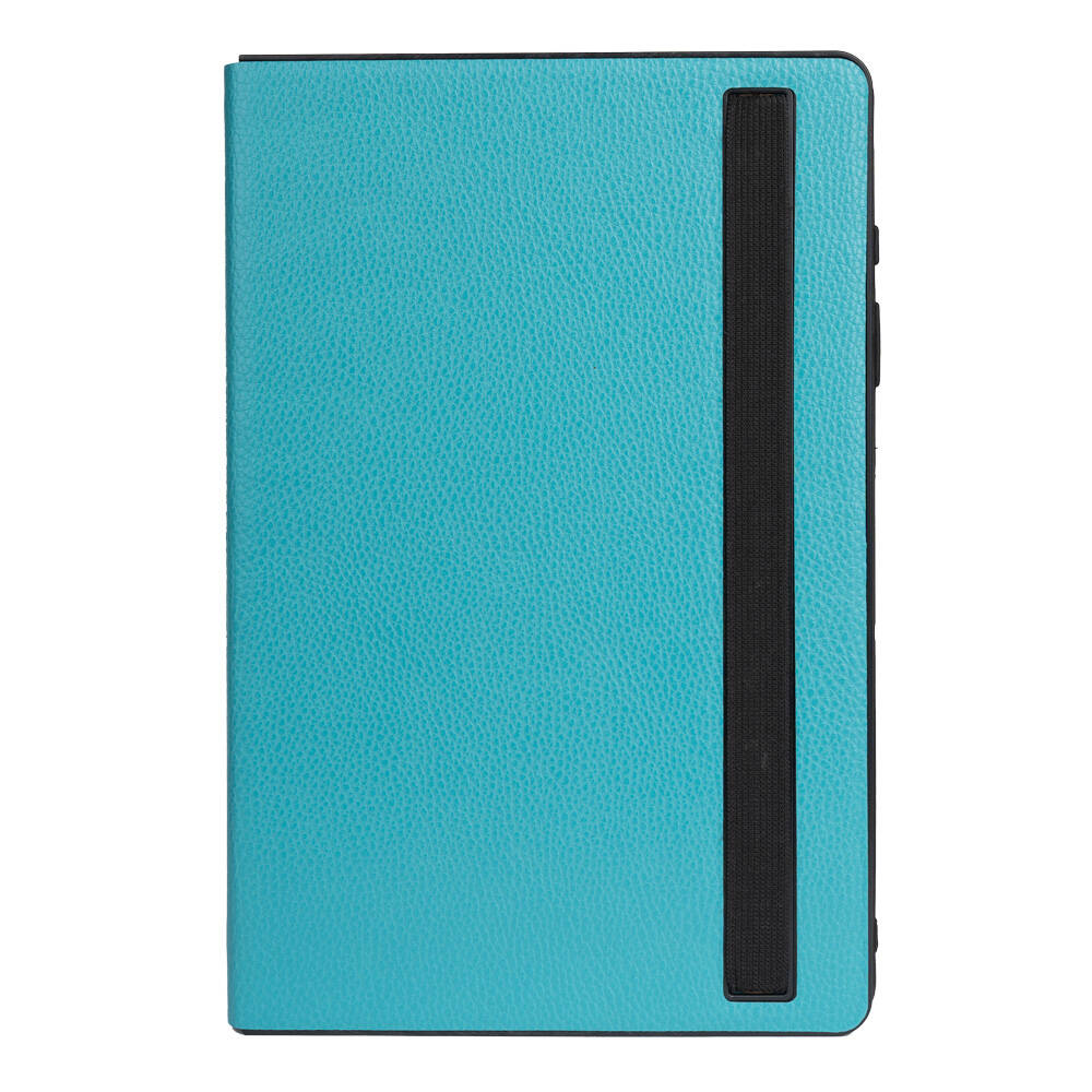 Galaxy Tab A9 Plus Zore Fest Dönebilen Standlı Kılıf Mavi Açık