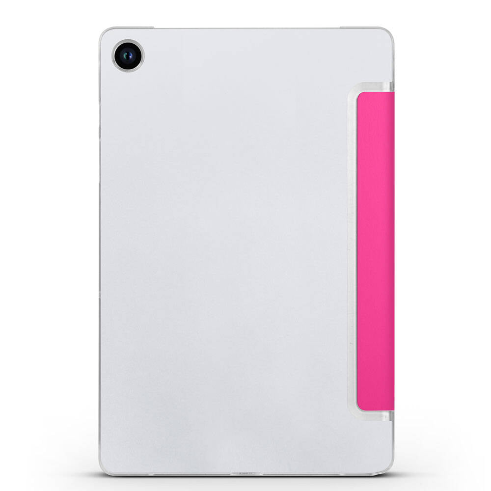 Galaxy Tab A9 Plus Zore Smart Cover Standlı 1-1 Kılıf Gri