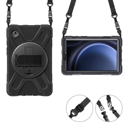 Galaxy Tab A9 Zore Defender Tablet Silikon Siyah