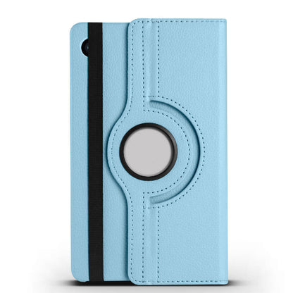 Galaxy Tab A9 Zore Dönebilen Standlı Kılıf Mavi