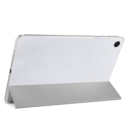 Galaxy Tab A9 Zore Smart Cover Standlı 1-1 Kılıf Pembe Koyu