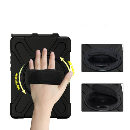 Galaxy Tab Active Pro 10.1 T540 Zore Defender Tablet Silikon Siyah