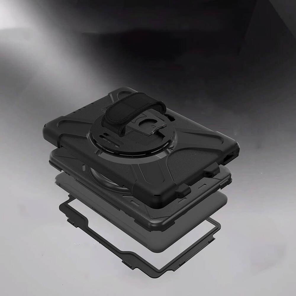 Galaxy Tab Active Pro 10.1 T540 Zore Defender Tablet Silikon Siyah