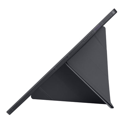 Galaxy Tab S10 FE Plus Kılıf Zore Tri Folding Kalem Bölmeli Standlı Kılıf Mavi