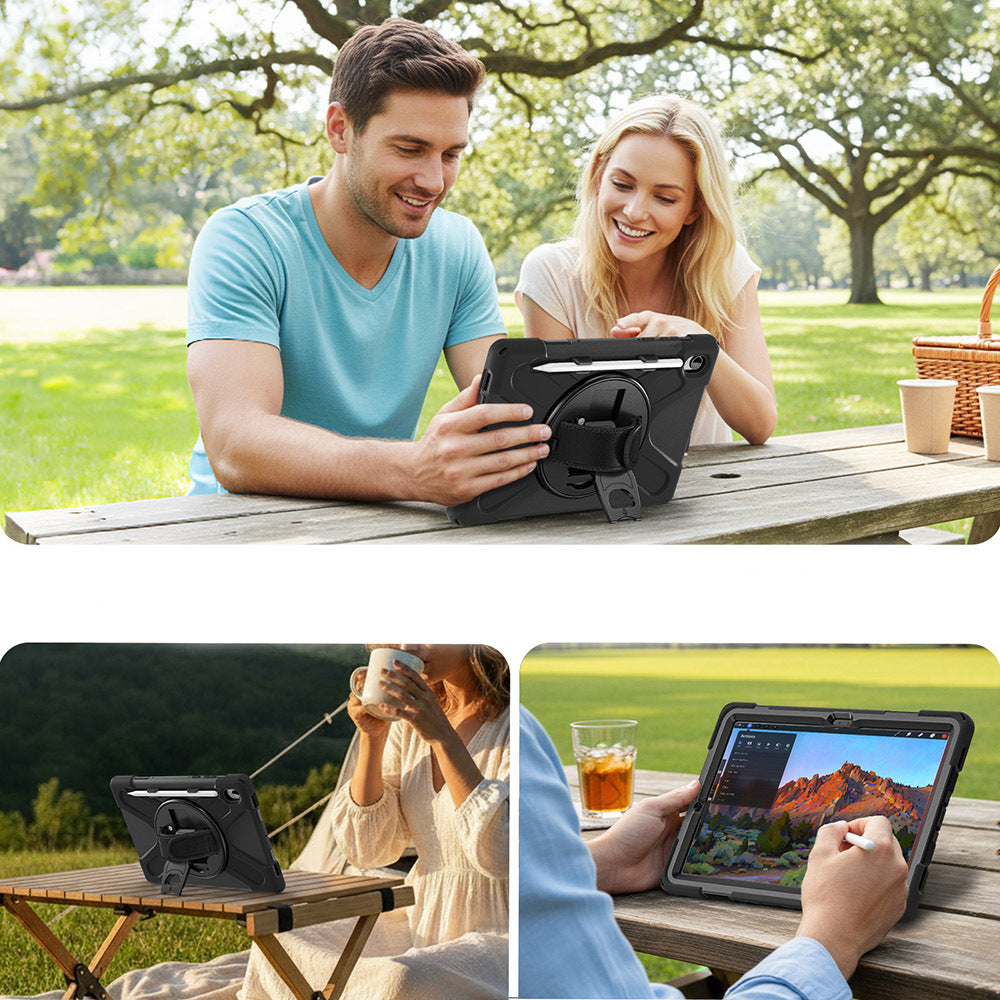 Galaxy Tab S11 Zore Defender Tablet Silikon Siyah