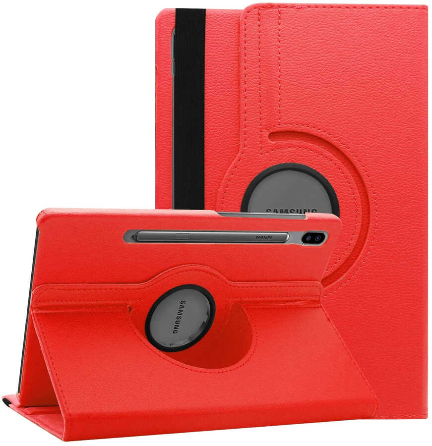 Galaxy Tab S7 FE LTE (T737-T736-T733-T730) Zore Dönebilen Standlı Kılıf