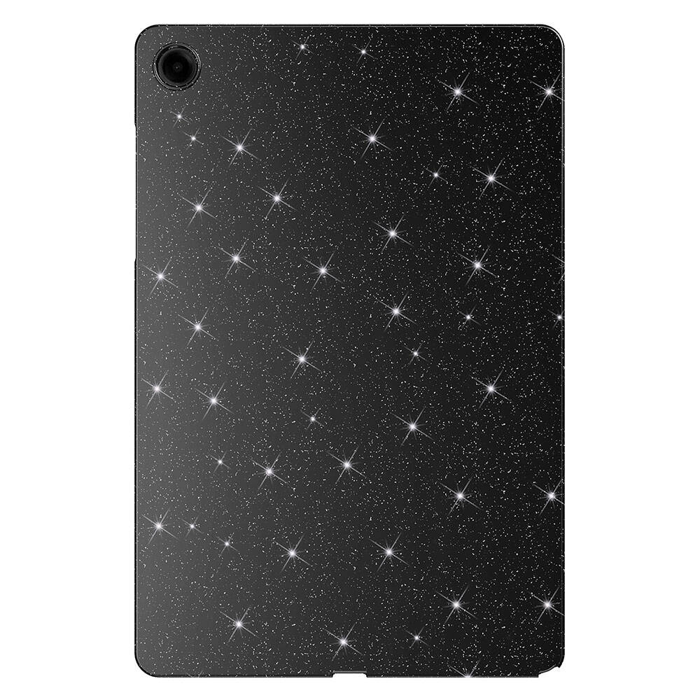 Galaxy Tab S7 T870 Simli Parlak Görünümlü Zore Tablet Koton Kılıf Siyah