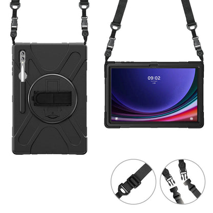 Galaxy Tab S8 Ultra Zore Defender Tablet Silikon Siyah