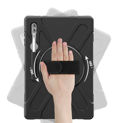 Galaxy Tab S8 Ultra Zore Defender Tablet Silikon Siyah