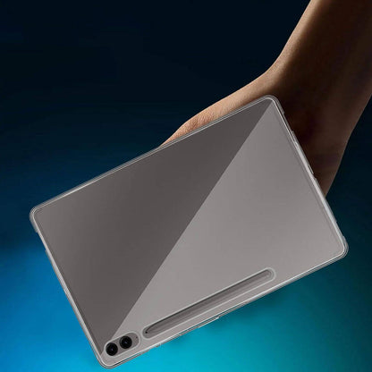 Galaxy Tab S9 FE Plus Kılıf Zore Tablet Süper Silikon Kapak Renksiz