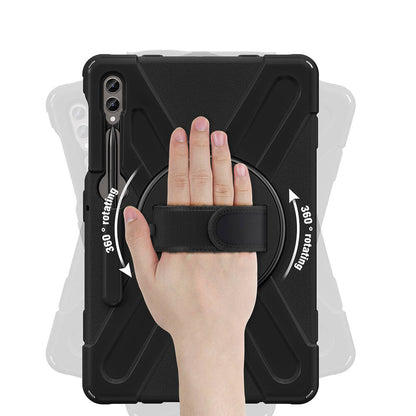 Galaxy Tab S9 FE Plus Zore Defender Tablet Silikon Siyah