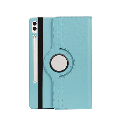 Galaxy Tab S9 FE Plus Zore Dönebilen Standlı Kılıf Kırmızı