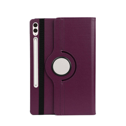 Galaxy Tab S9 FE Plus Zore Dönebilen Standlı Kılıf Kırmızı