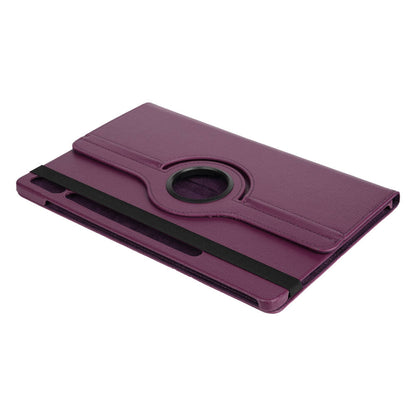 Galaxy Tab S9 FE Plus Zore Dönebilen Standlı Kılıf Pembe Koyu