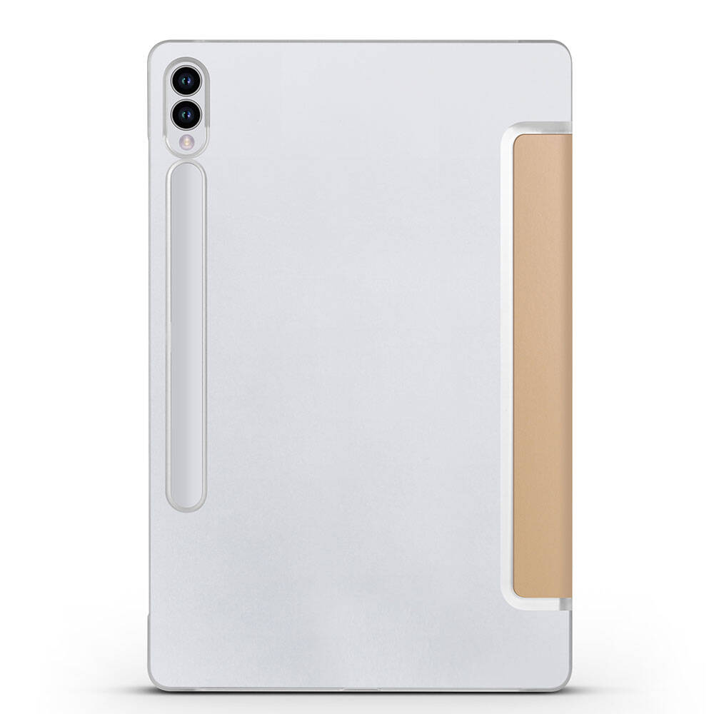 Galaxy Tab S9 FE Plus Zore Smart Cover Standlı 1-1 Kılıf Kırmızı