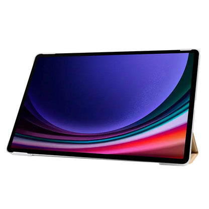 Galaxy Tab S9 FE Plus Zore Smart Cover Standlı 1-1 Kılıf Kırmızı