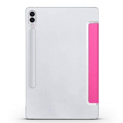 Galaxy Tab S9 FE Plus Zore Smart Cover Standlı 1-1 Kılıf Gri