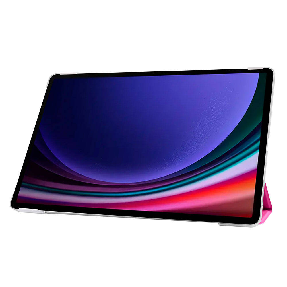 Galaxy Tab S9 FE Plus Zore Smart Cover Standlı 1-1 Kılıf Mor