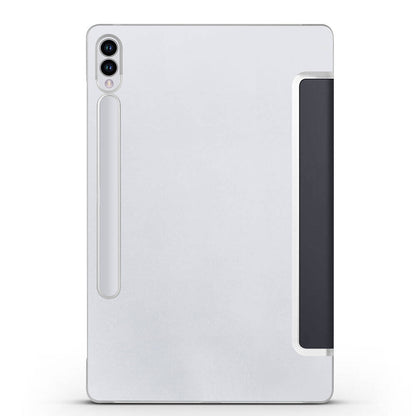 Galaxy Tab S9 FE Plus Zore Smart Cover Standlı 1-1 Kılıf Kırmızı