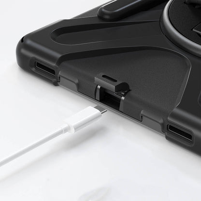 Galaxy Tab S9 FE Zore Defender Tablet Silikon Siyah