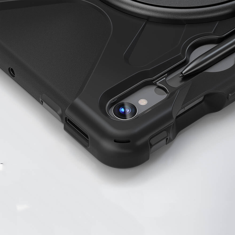 Galaxy Tab S9 FE Zore Defender Tablet Silikon Siyah