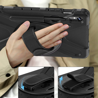 Galaxy Tab S9 FE Zore Defender Tablet Silikon Siyah