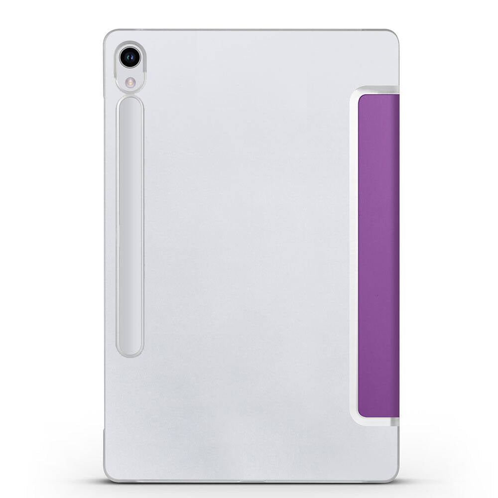 Galaxy Tab S9 FE Zore Smart Cover Standlı 1-1 Kılıf Kırmızı