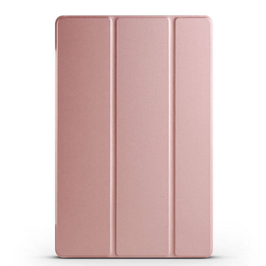 Galaxy Tab S9 FE Zore Smart Cover Standlı 1-1 Kılıf Rose Gold