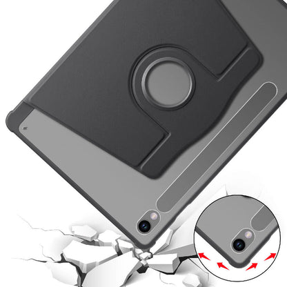 Galaxy Tab S9 Kılıf Zore Termik Kalem Bölmeli Dönebilen Standlı Kılıf Mavi