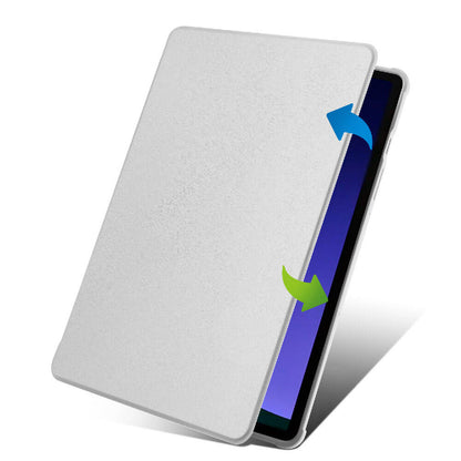 Galaxy Tab S9 Kılıf Zore Termik Kalem Bölmeli Dönebilen Standlı Kılıf Mavi