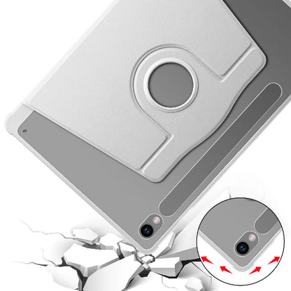 Galaxy Tab S9 Kılıf Zore Termik Kalem Bölmeli Dönebilen Standlı Kılıf Pembe