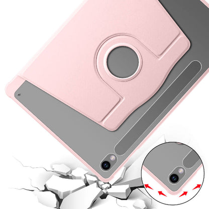 Galaxy Tab S9 Kılıf Zore Termik Kalem Bölmeli Dönebilen Standlı Kılıf Açık Yeşil