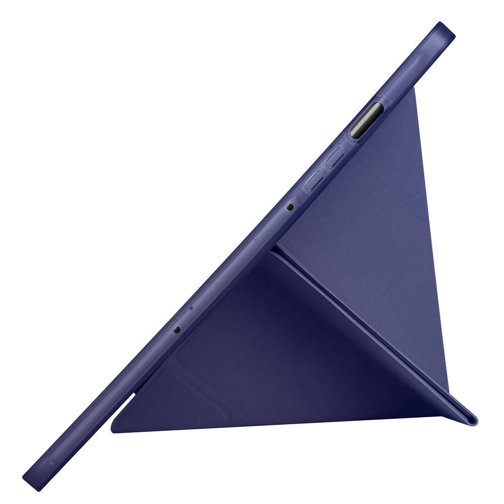 Galaxy Tab S9 Kılıf Zore Tri Folding Kalem Bölmeli Standlı Kılıf Siyah