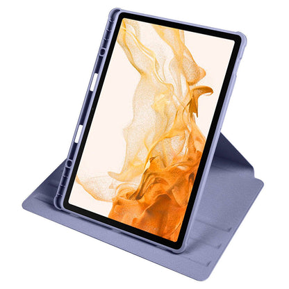 Galaxy Tab S9 Plus Kılıf Zore Termik Kalem Bölmeli Dönebilen Standlı Kılıf Siyah