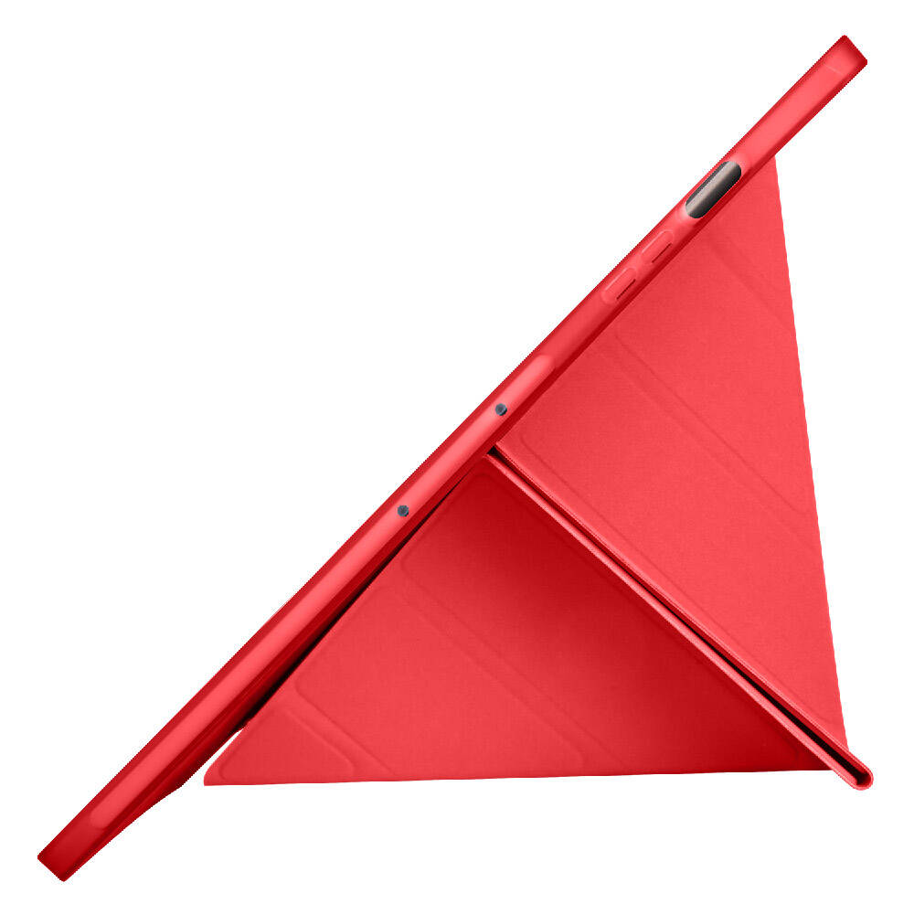 Galaxy Tab S9 Plus Kılıf Zore Tri Folding Kalem Bölmeli Standlı Kılıf Yeşil