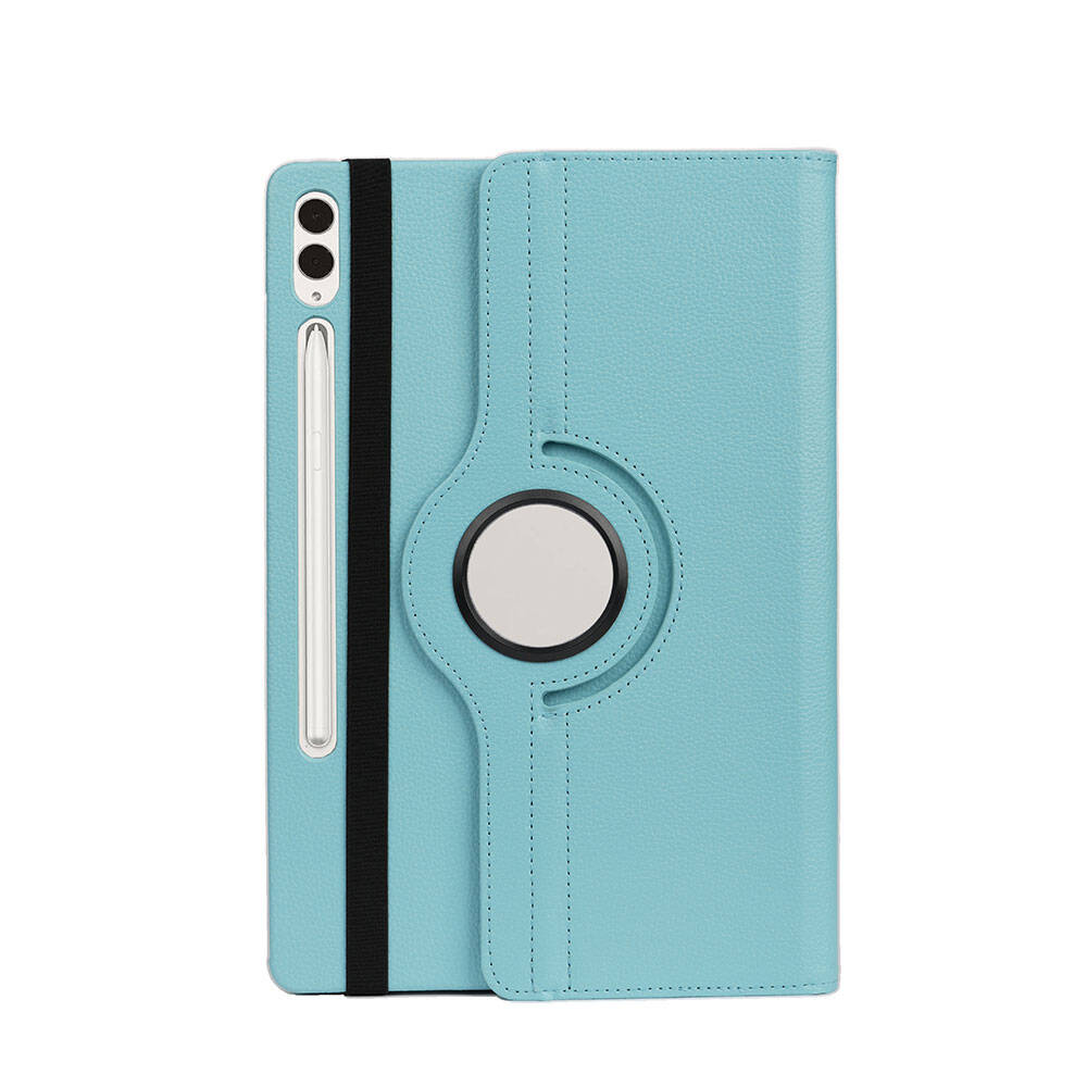 Galaxy Tab S9 Plus Zore Dönebilen Standlı Kılıf Mor