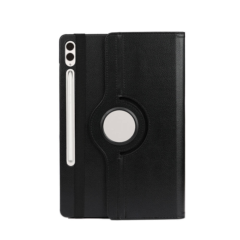 Galaxy Tab S9 Plus Zore Dönebilen Standlı Kılıf Mor