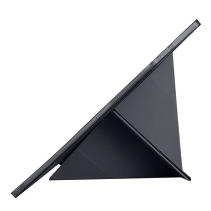 Galaxy Tab S9 Ultra Kılıf Zore Tri Folding Kalem Bölmeli Standlı Kılıf Kırmızı