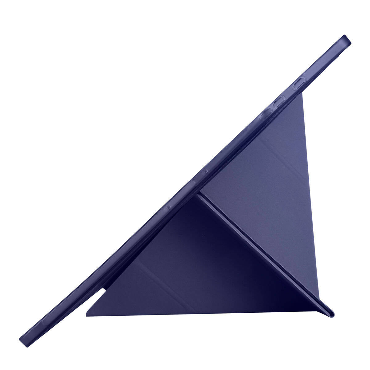 Galaxy Tab S9 Ultra Kılıf Zore Tri Folding Kalem Bölmeli Standlı Kılıf Kırmızı