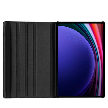 Galaxy Tab S9 Ultra SM-X910 Zore Dönebilen Standlı Kılıf Mavi