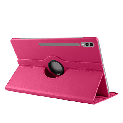 Galaxy Tab S9 Ultra SM-X910 Zore Dönebilen Standlı Kılıf Pembe