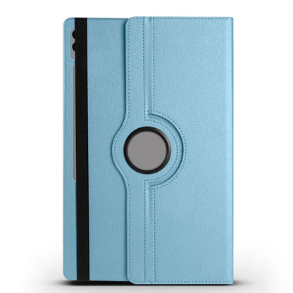 Galaxy Tab S9 Ultra SM-X910 Zore Dönebilen Standlı Kılıf Mavi