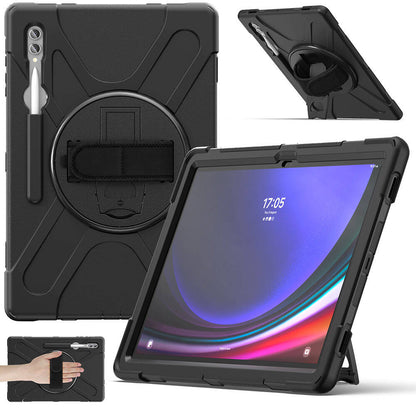 Galaxy Tab S9 Ultra Zore Defender Tablet Silikon Siyah