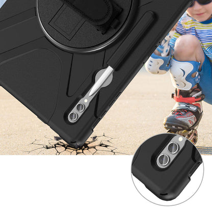 Galaxy Tab S9 Ultra Zore Defender Tablet Silikon Siyah